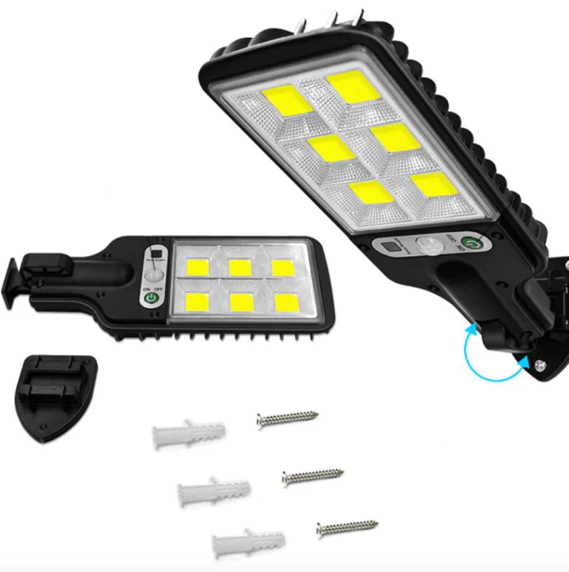 EcoLuz Solar Pro Iluminación Inteligente para Exteriores con Energía Solar