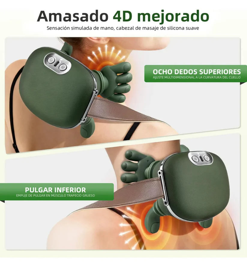 RelaxPro Masajeador Portátil – Adiós Estrés y Dolor | Últimas Unidades
