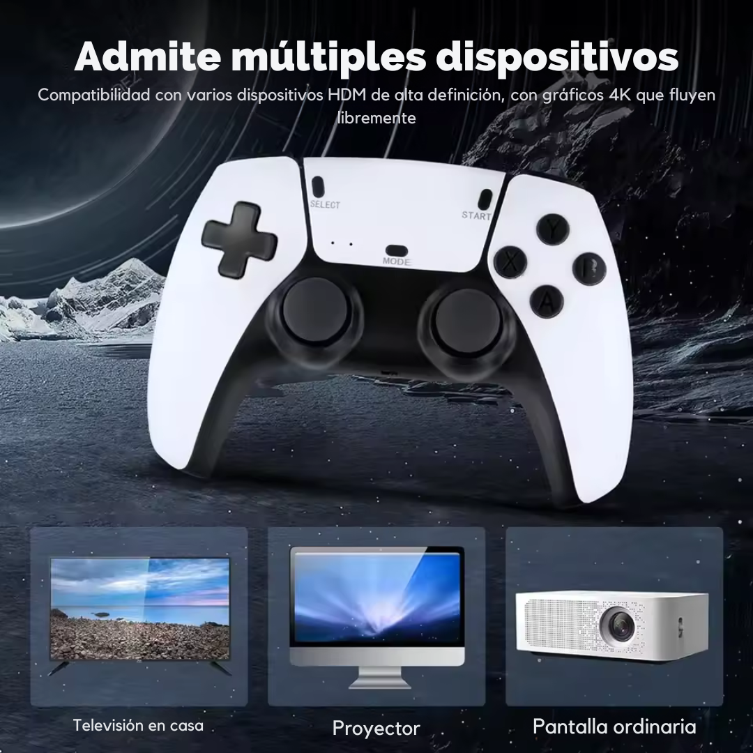 Mini PS5 Retro – 2 Mandos, 15.000 Juegos - MEGA OFERTA