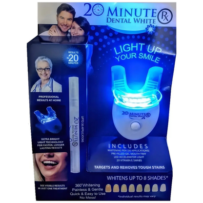 Blanqueador Dental KIT White 20 Min