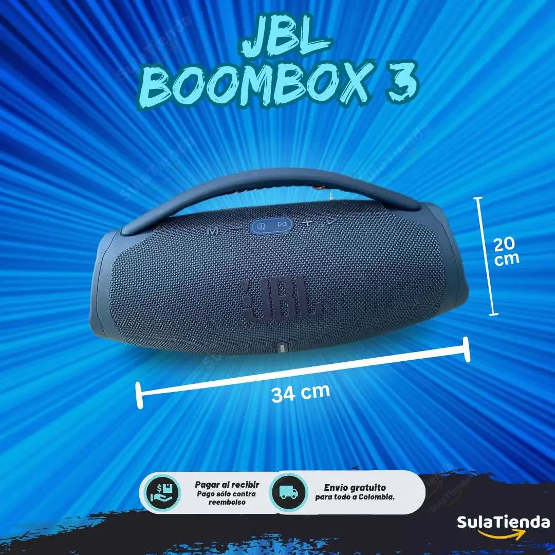 BOOMBOX 3 RÉPLICA SUPER PREMIUM IMPORTADO - ¡ÚLTIMAS UNIDADES EN STOCK!