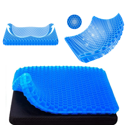 COJIN ASIENTO DE GEL ERGONÓMICO  COMFORT PRO