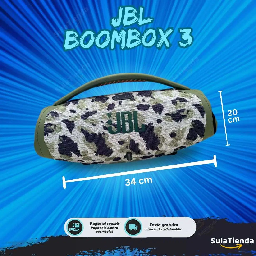 BOOMBOX 3 RÉPLICA SUPER PREMIUM IMPORTADO - ¡ÚLTIMAS UNIDADES EN STOCK!