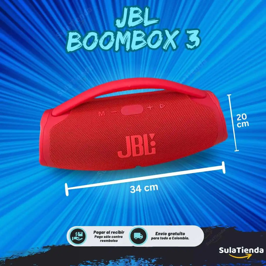 BOOMBOX 3 RÉPLICA SUPER PREMIUM IMPORTADO - ¡ÚLTIMAS UNIDADES EN STOCK!