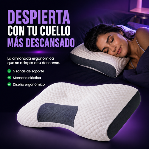Almohada Cervical 5 Zonas Comfort™