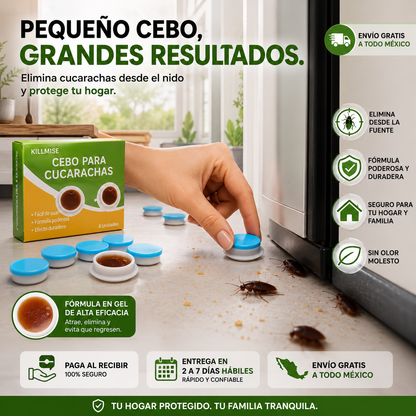CucaTrap Pro™  La solución inteligente contra las cucarachas