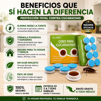 CucaTrap Pro™  La solución inteligente contra las cucarachas