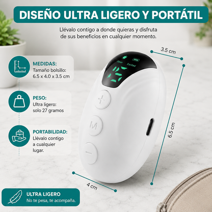 Estimulador EMS Portátil para Relajación y Descanso