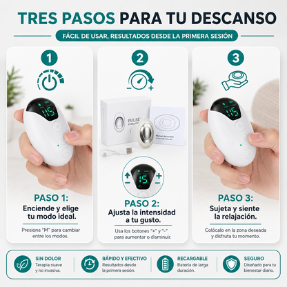 Estimulador EMS Portátil para Relajación y Descanso