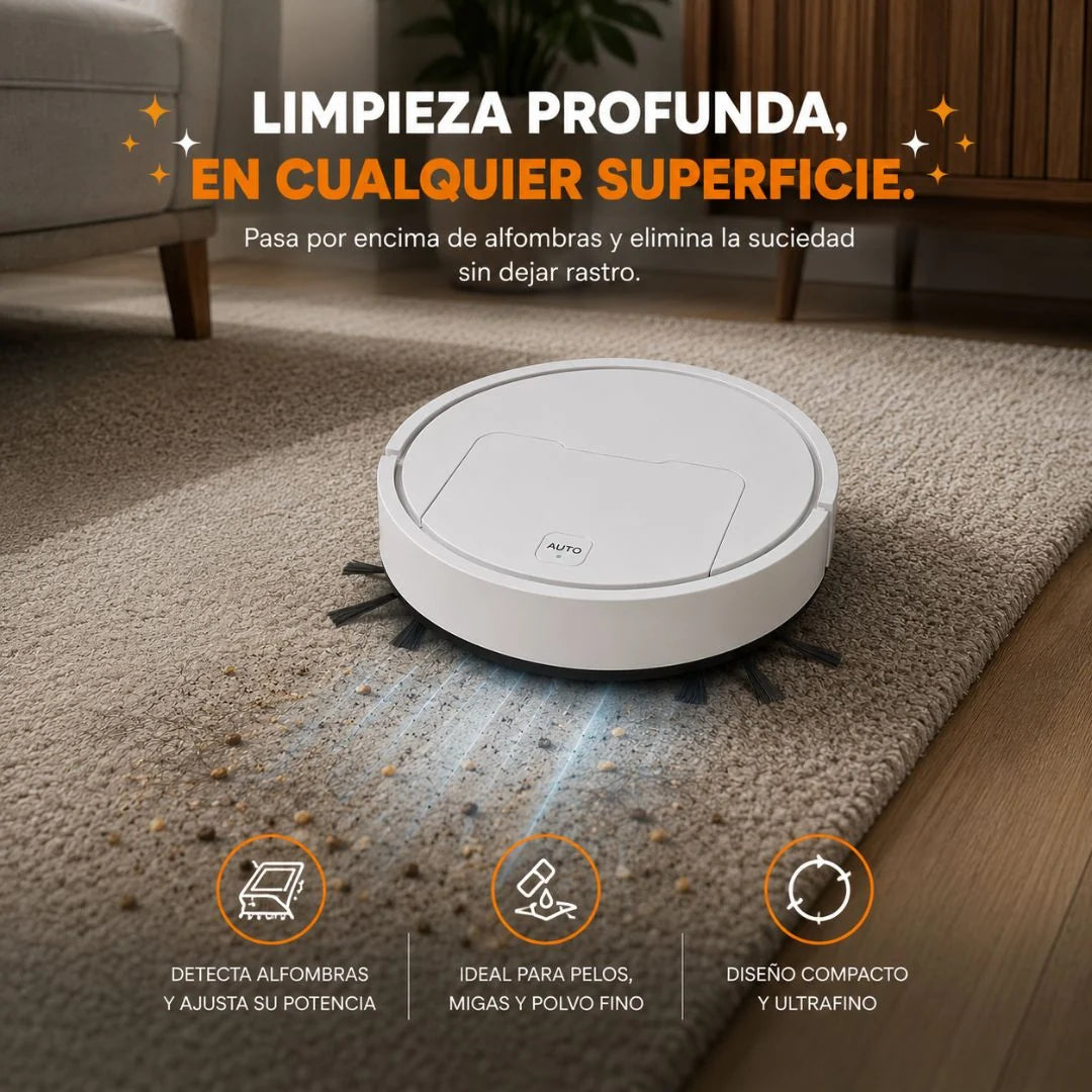 Mini Robot Aspirador SmartClean™