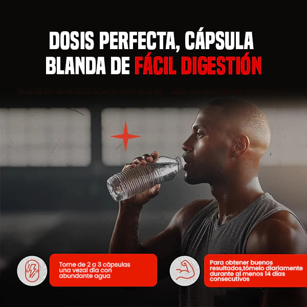 Tukersterone 120 Cápsulas - Más fuerza, más resistencia, más resultado - ¡ÚLTIMAS UNIDADES EN STOCK!