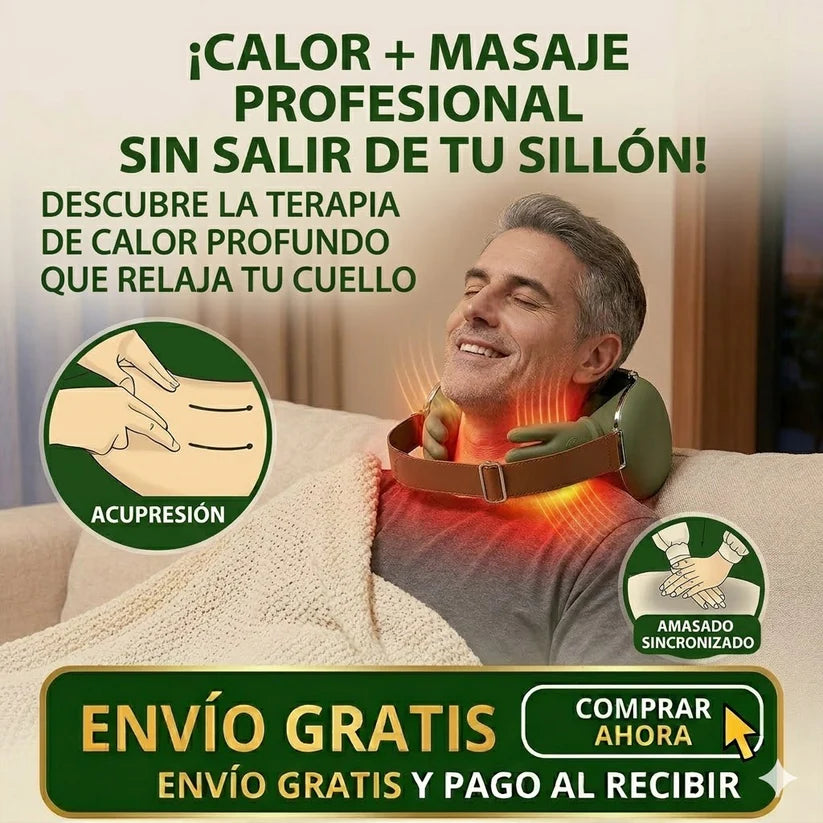 RelaxPro Masajeador Portátil – Adiós Estrés y Dolor | Últimas Unidades