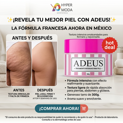 Adeus Crema Reductora y Reafirmante - BodyLift Plus