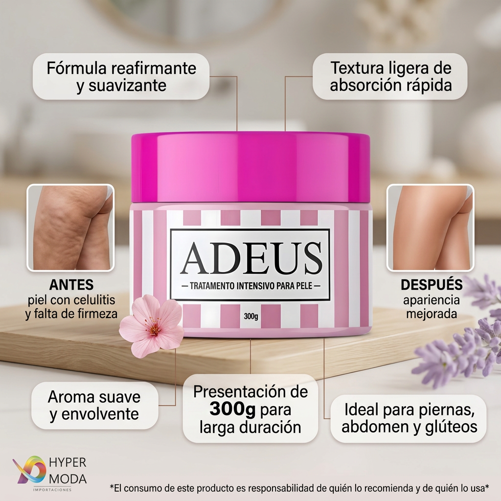 Adeus Crema Reductora y Reafirmante - BodyLift Plus