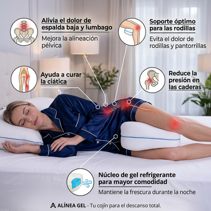 Cojín Ortopédico - Alivio de dolor en rodillas y caderas