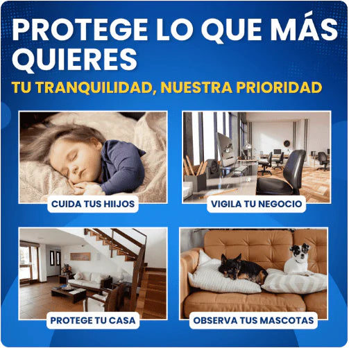 🔐 Mini Cámara de Seguridad HD – Vigila Todo, Desde Cualquier Lugar