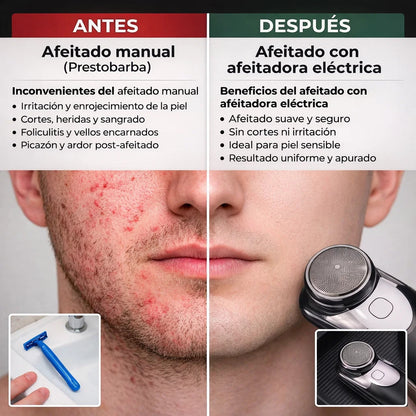 ProBarber - Mini Afeitadora Profesional - Compra 1 y Llévate 2 GRATIS 🎁🎁